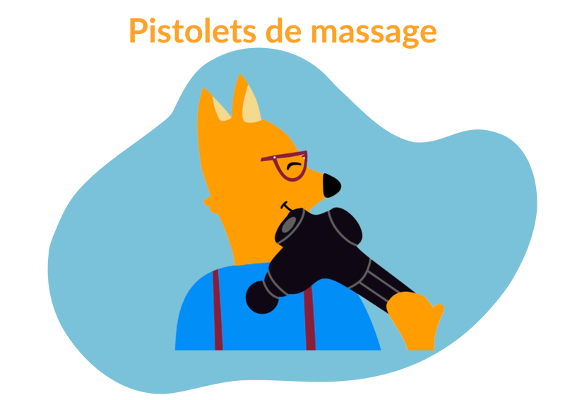 technique pistolet de massage